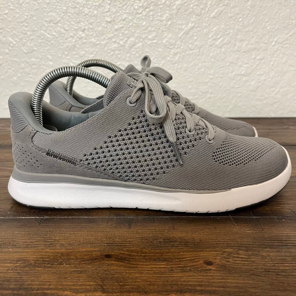 Kizik Lima Adult Unisex Slip On Shoe Gray Mens 8 Womens 9.5 Wide